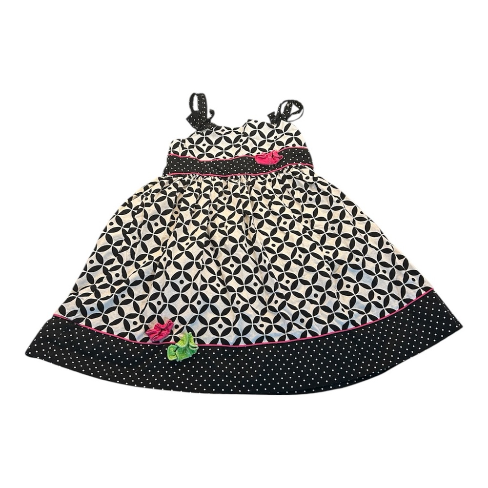 Vintage‎ Bluberi Boulevard Girls Dress Size 5 100% Cotton